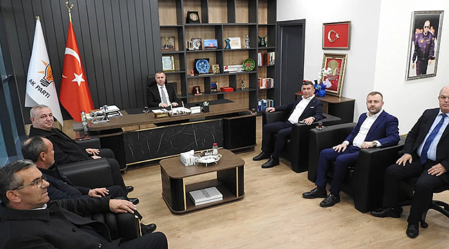 AK PARTİ ÇANAKKALE İL BAŞKANLIĞINDA TEŞKİLAT BULUŞMASI