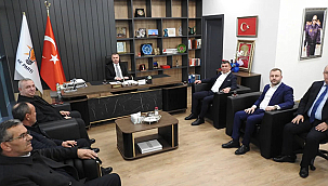 AK PARTİ ÇANAKKALE İL BAŞKANLIĞINDA TEŞKİLAT BULUŞMASI