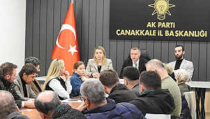 AK PARTİ’DE İL YÖNETİM KURULU TOPLANTISI GERÇEKLEŞTİRİLDİ