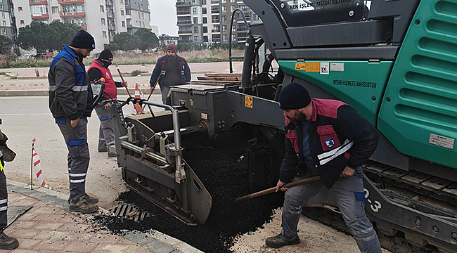 BARIŞ MAHALLESİ'NDE ÜSTYAPI ÇALIŞMALARI DEVAM EDİYOR