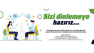 BELEDİYEDEN ÜCRETSİZ PSİKOLOJİK DANIŞMANLIK HİZMETİ