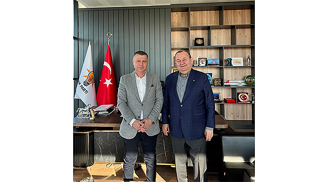 BİGA TSO'DAN AK PARTİ İL BAŞKANI KUZU'YA NEZAKET ZİYARETİ
