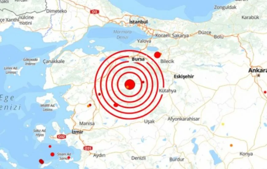 ÇANAKKALE'DE HİSSEDİLDİ
