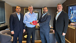 ÇANAKKALESPOR’DAN MİLLER HOLDİNG’E ZİYARET