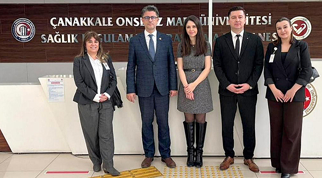 ÇOMÜ ARAŞTIRMA HASTANESİ'NDE LÖSEV SEFERBERLİĞİ