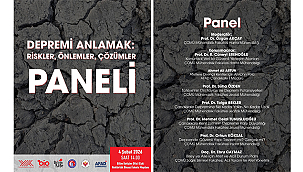 ÇOMÜ'DE "DEPREMİ ANLAMAK: RİSKLER, ÖNLEMLER, ÇÖZÜMLER" PANELİ DÜZENLENİYOR