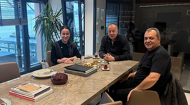 ÇTSO YÖNETİM KURULUNDAN, BİRCE BİLİCİ ŞİMŞEK'E ZİYARET 