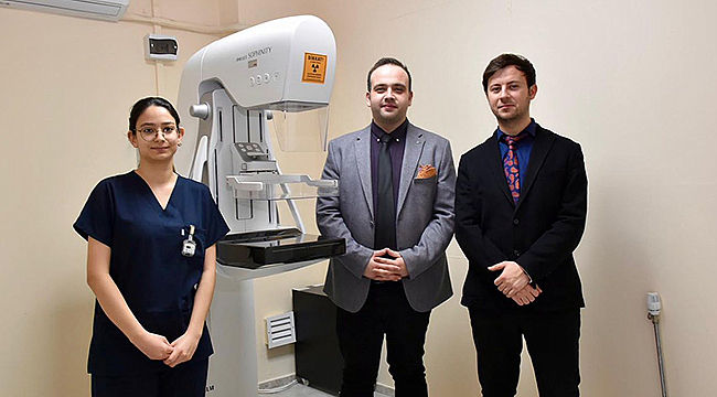 EZİNE'DE ÜCRETSİZ MAMOGRAFİ ÇEKİMLERİ BAŞLADI