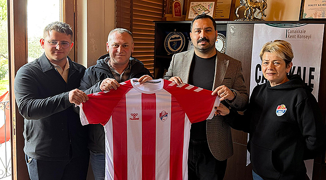 GELİBOLUSPOR'DAN ÇANAKKALESPOR'A DOSTANE ZİYARET