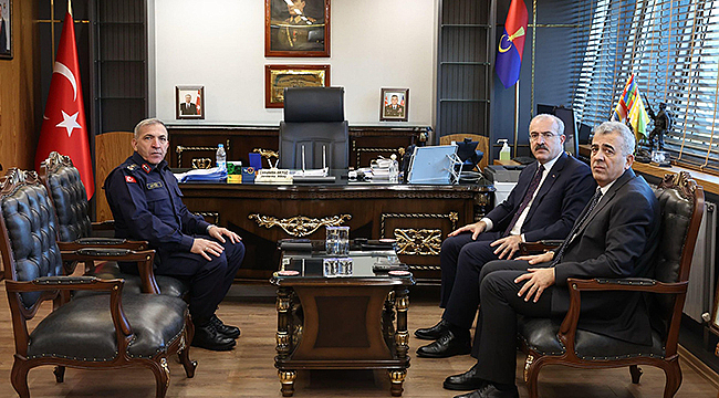 İL JANDARMA KOMUTANLIĞINA ZİYARET