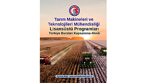 PROGRAMLAR TÜRKİYE BURSLARI KAPSAMINA ALINDI