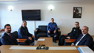 VALİ TORAMAN'DAN KIYI EMNİYETİ'NE ZİYARET