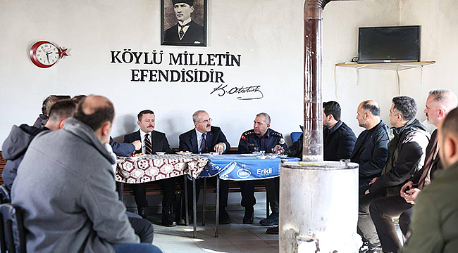 VALİ TORAMAN GÖKKÖY'DE VATANDAŞLARLA BULUŞTU