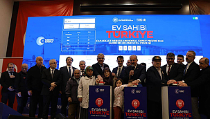 3.276 SOSYAL KONUT İÇİN KURA ÇEKİMİ GERÇEKLEŞTİRİLDİ