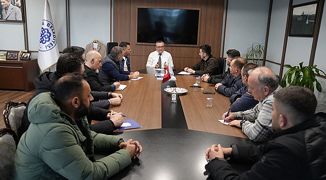 9 NO'LU MESLEK KOMİTESİ'NDEN BAŞKAN ŞEN'E ZİYARET