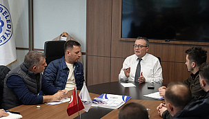 9 NO'LU MESLEK KOMİTESİ'NDEN BAŞKAN ŞEN'E ZİYARET