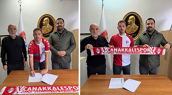 AHMET YAVUZ ÇANAKKALESPOR'DA