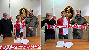 AHMET YAVUZ ÇANAKKALESPOR'DA