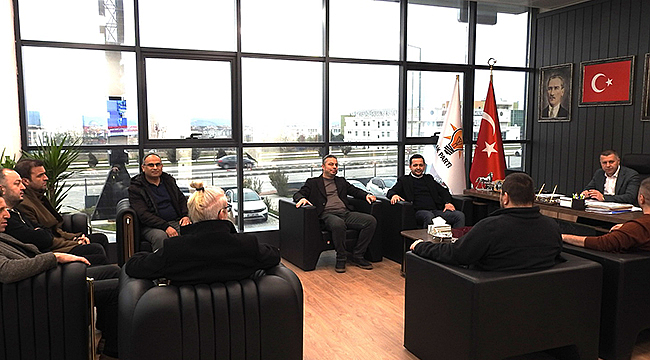 AK PARTİ İL BAŞKANLIĞINDA ÇİAD ZİYARETİ