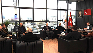 AK PARTİ İL BAŞKANLIĞINDA ÇİAD ZİYARETİ