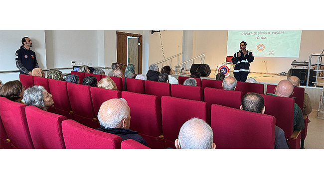 ALTIN YILLARDA DEPREM KONUŞULDU