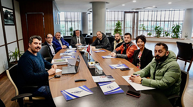 BİGA İŞ DÜNYASINDAN BAŞKAN ŞEN'E 6 ŞUBAT ZİYARETİ