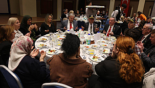 ÇANAKKALE'DE ŞEHİT AİLELERİ VE GAZİLERLE "BÜYÜK AİLE SOFRASI" İFTARI