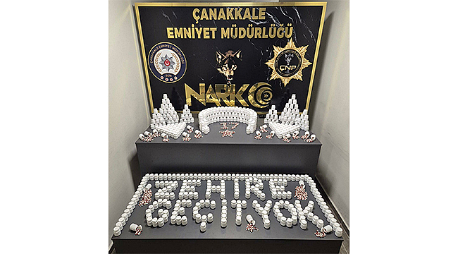 ÇANAKKALE'DE YASAKLI MADDE OPERASYONU: 2 KİŞİ TUTUKLANDI