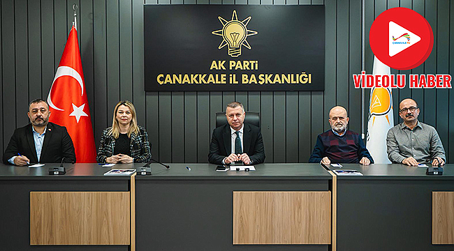 ÇANAKKALE İÇİN 300 MİLYON TL'LİK KAYNAK