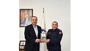 ÇANAKKALE İL JANDARMA KOMUTANI CEMALETTİN AKYÜZ'DEN İADE-İ ZİYARET