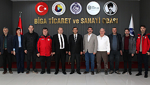 ÇANAKKALE İL TARIM VE ORMAN MÜDÜRLÜĞÜ'NDEN BİGA'YA ZİYARET