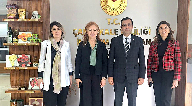 ÇANAKKALE İL TARIM VE ORMAN MÜDÜRLÜĞÜ'NE FAO HEYETİNDEN ZİYARET