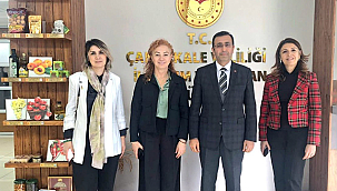ÇANAKKALE İL TARIM VE ORMAN MÜDÜRLÜĞÜ'NE FAO HEYETİNDEN ZİYARET