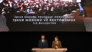 ÇOMÜ'DE İŞKUR GENÇLİK PROGRAMI ÖĞRENCİLERİ BULUŞMASI GERÇEKLEŞTİ