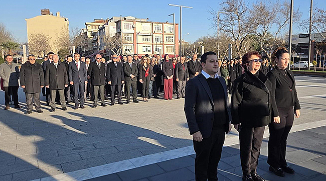 ÇTSO 37. VERGİ HAFTASI KAPSAMINDA DÜZENLENEN ÇELENK TÖRENİNE KATILDI