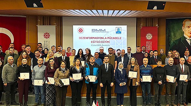 DEZENFORMASYONLA MÜCADELE EĞİTİMİ YAPILDI