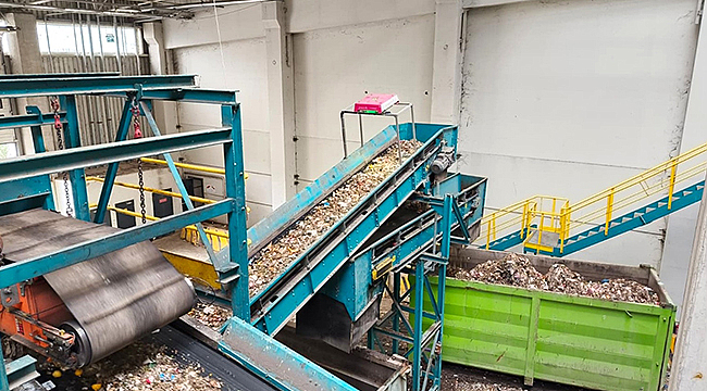 EKAY TESİSİNDE YAPAY ZEKA DESTEKLİ ATIK ANALİZ SİSTEMİ KULLANILMAYA BAŞLANDI