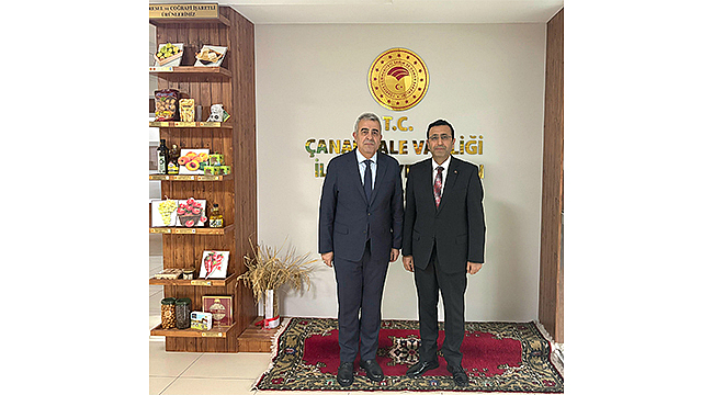 EMNİYET MÜDÜRÜ'NDEN TARIM MÜDÜRLÜĞÜ'NE ZİYARET
