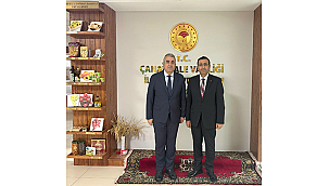 EMNİYET MÜDÜRÜ'NDEN TARIM MÜDÜRLÜĞÜ'NE ZİYARET