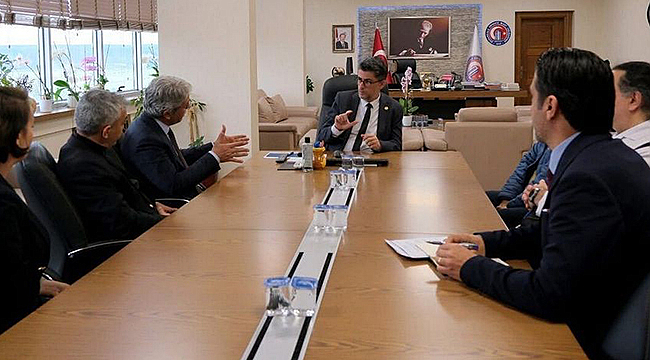 GELİBOLU PROKTOLOJİSİ SEMPOZYUMU İÇİN ÇOMÜ'DE İŞ BİRLİĞİ GÖRÜŞMESİ GERÇEKLEŞTİRİLDİ