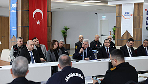 İL AFET VE ACİL DURUM KOORDİNASYON KURULU TOPLANDI