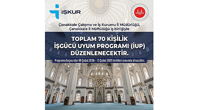 İL MÜFTÜLÜĞÜ İÇİN 70 KİŞİLİK İUP AÇILIYOR