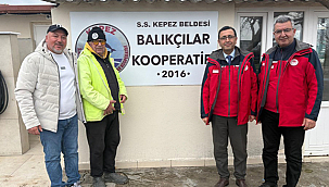 KEPEZ SU ÜRÜNLERİ KOOPERATİFİ'NE ZİYARET