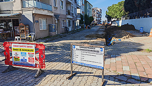 "SANAT SOKAĞI ÇEVRESİ ALTYAPI YAPIM İŞİ" ÇALIŞMALARI BAŞLADI