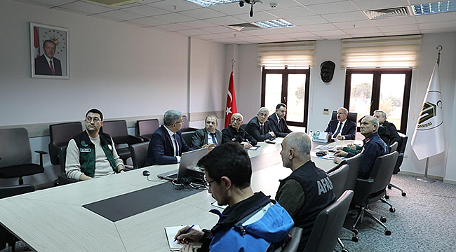 SU TAŞKINLARI MASAYA YATIRILDI