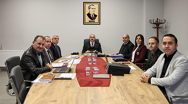 TERZİOĞLU VAKFI YÖNETİM KURULU TOPLANTISI YAPILDI