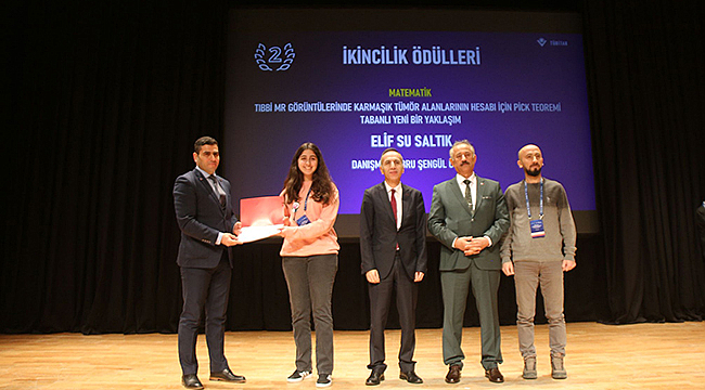 TÜBİTAK 2204-A'DA ÇANAKKALE'YE İKİNCİLİK GURURU