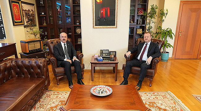 VALİ TORAMAN'DAN RTÜK BAŞKANI MEHMET DANİŞ'E ZİYARET