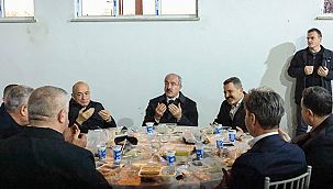 VALİ TORAMAN EVREŞE'DE İFTAR PROGRAMINA KATILDI