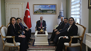 VERGİ HAFTASI KAPSAMINDA VALİ TORAMAN'A ZİYARET